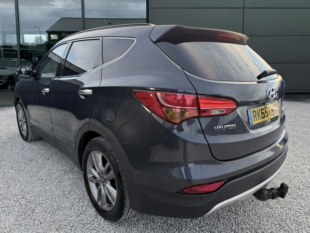 Hyundai Santa Fe 2.2 Crdi Premium Se 2015 RK65UMT Blue #5