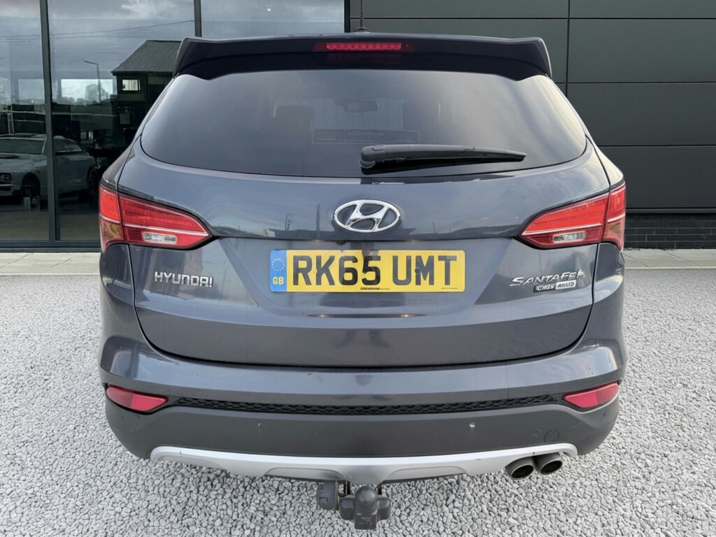 Hyundai Santa Fe 2.2 Crdi Premium Se 2015 RK65UMT Blue #4