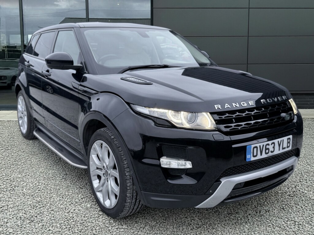 Land Rover Range Rover Evoque 2.2 Sd4 Dynamic Lux Pack 9 Speed 2013 Black