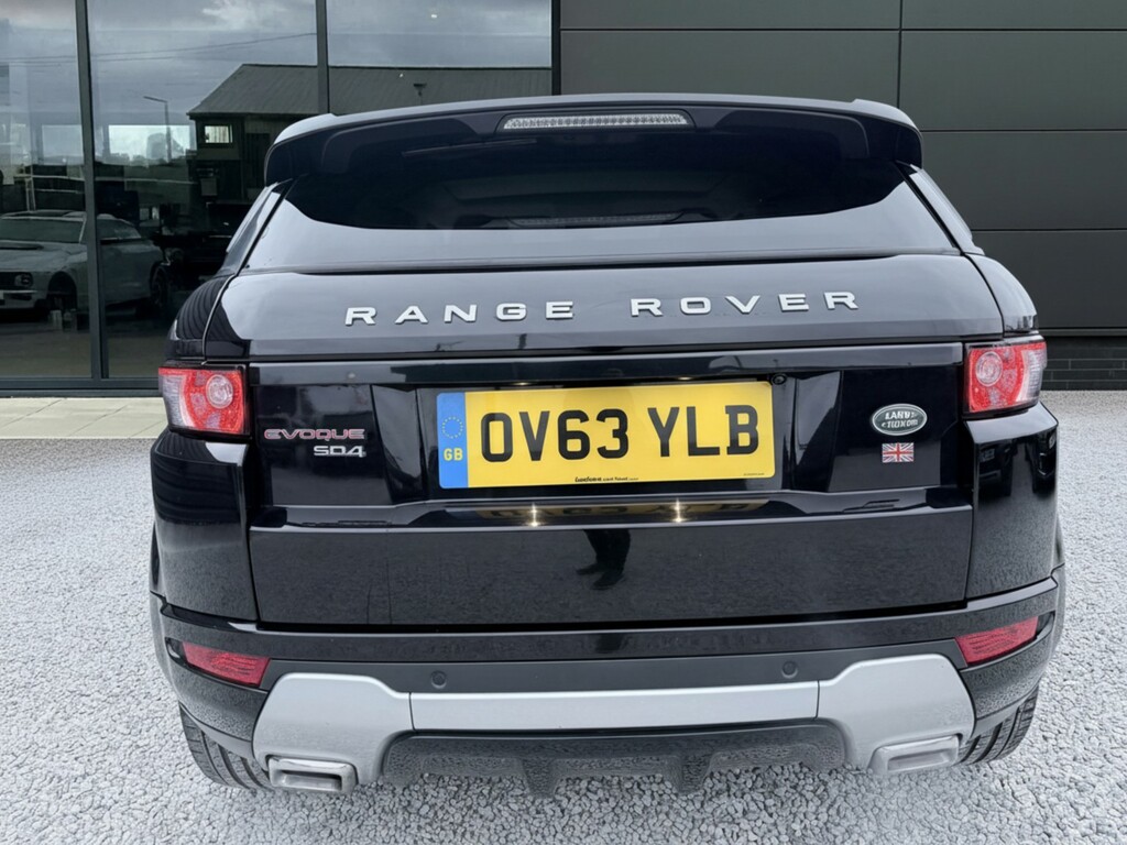Land Rover Range Rover Evoque 2.2 Sd4 Dynamic Lux Pack 9 Speed 2013 OV63YLB Black #4