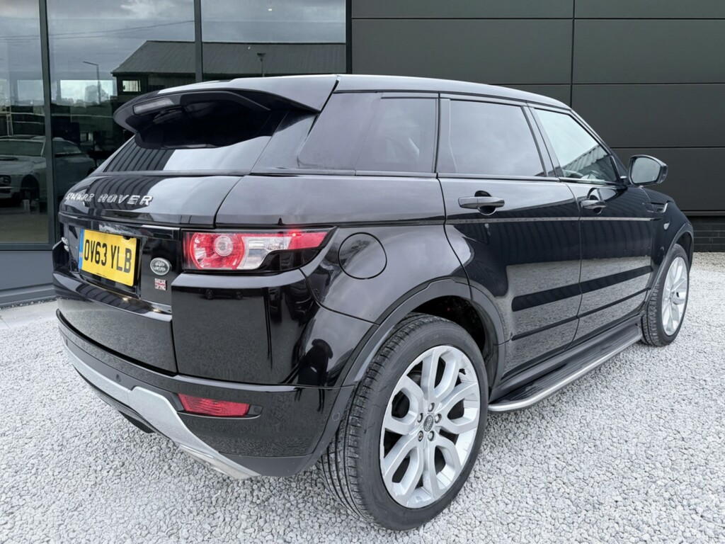 Land Rover Range Rover Evoque 2.2 Sd4 Dynamic Lux Pack 9 Speed 2013 OV63YLB Black #3