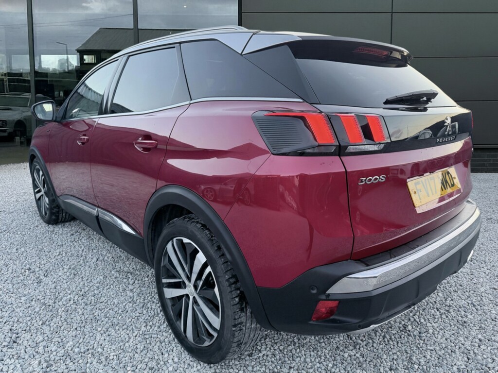 Peugeot 3008 2.0 Bluehdi Gt 2017 FV17NKD Red #5