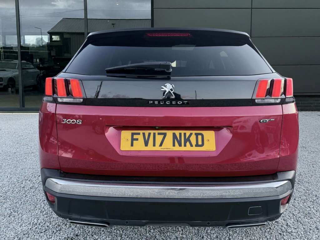 Peugeot 3008 2.0 Bluehdi Gt 2017 FV17NKD Red #4