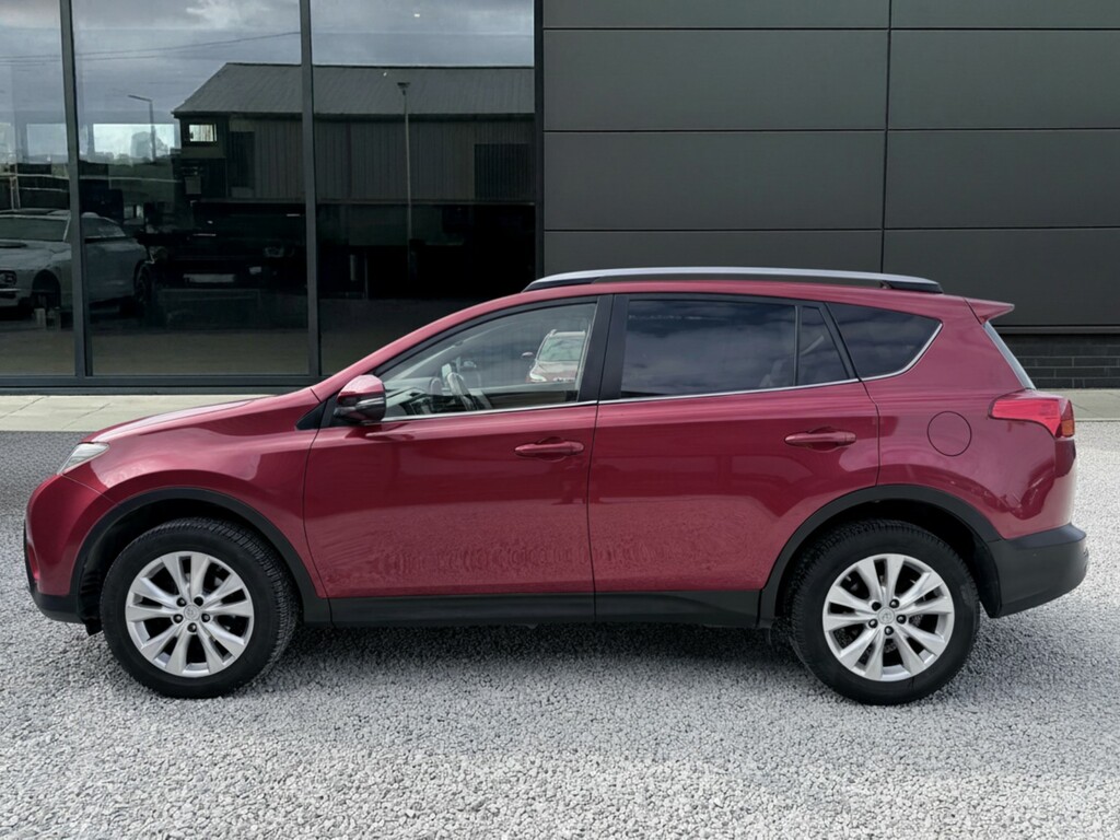 Toyota Rav 4 2.2 D-4d Invincible 4X4 2014 VO64ZTW Red #6