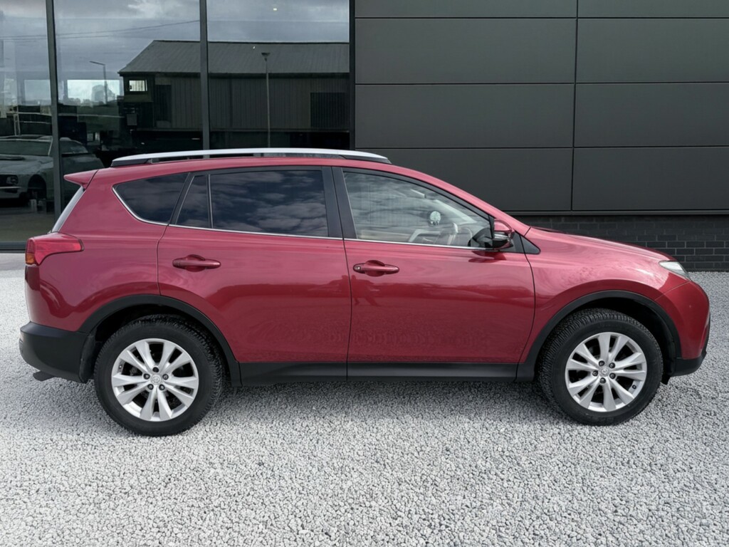 Toyota Rav 4 2.2 D-4d Invincible 4X4 2014 VO64ZTW Red #2