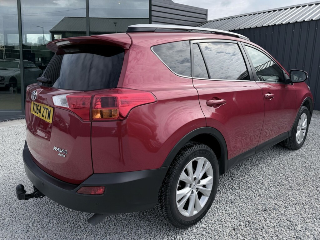 Toyota Rav 4 2.2 D-4d Invincible 4X4 2014 VO64ZTW Red #3