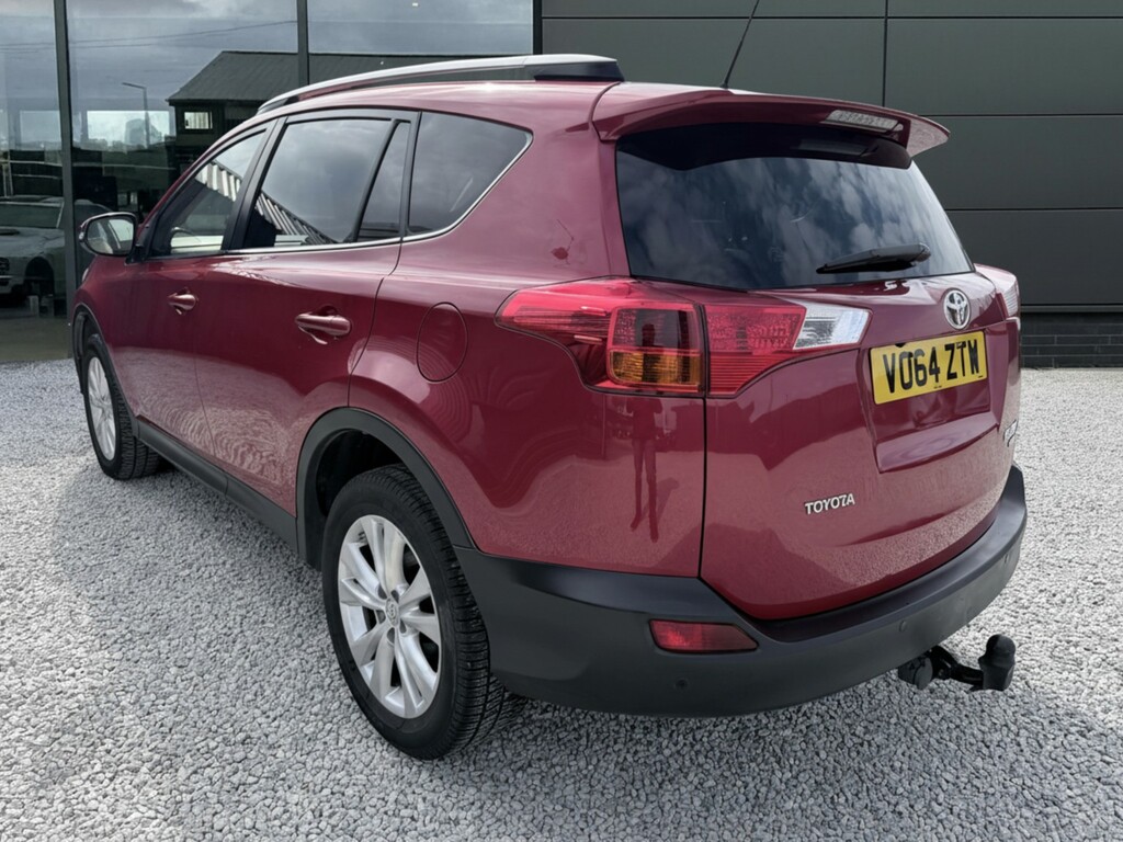Toyota Rav 4 2.2 D-4d Invincible 4X4 2014 VO64ZTW Red #5