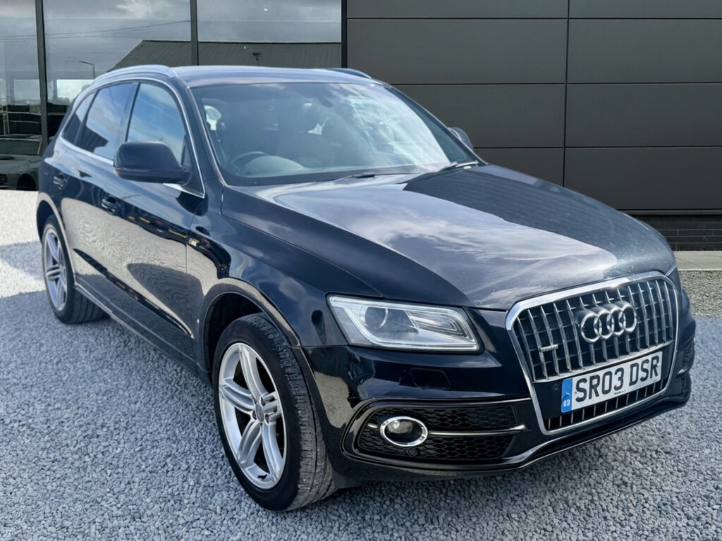 Audi Q5 2.0 Tdi S Line Plus 2014 Black