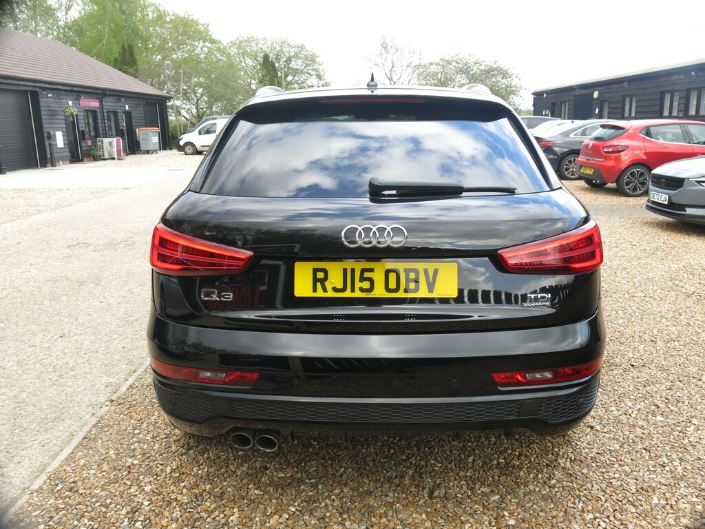 Audi Q3 Suv 150Hp Tdi S Line Plus Quattro 2015 RJ15OBV Black #3