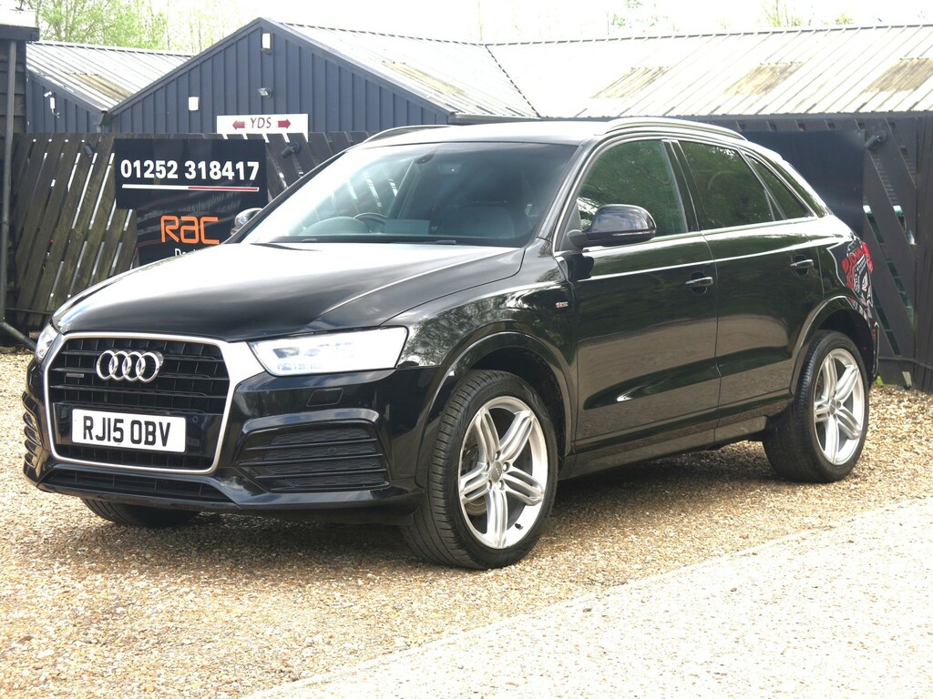 Audi Q3 Suv 150Hp Tdi S Line Plus Quattro 2015 Black