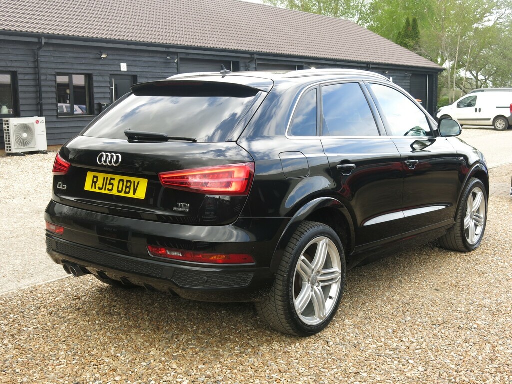 Audi Q3 Suv 150Hp Tdi S Line Plus Quattro 2015 RJ15OBV Black #5