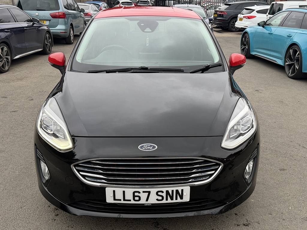 Ford Fiesta 1.0T Ecoboost Titanium Hatchback E LL67SNN Black #4
