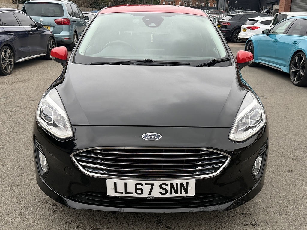 Ford Fiesta 1.0T Ecoboost Titanium Hatchback E LL67SNN Black #5