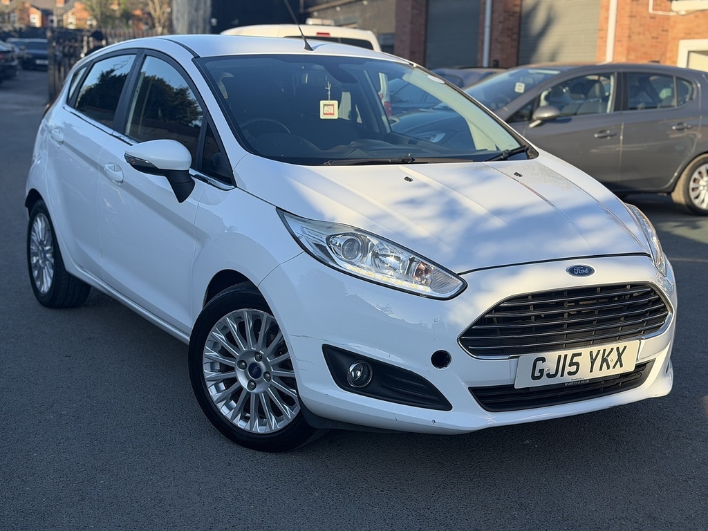 Ford Fiesta 1.0T Ecoboost Titanium Hatchback Powers GJ15YKX White #3