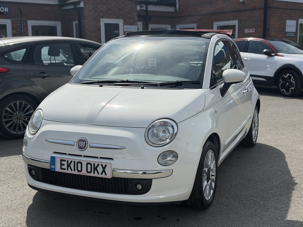 Fiat 500C 1.2 Lounge Convertible Euro 5 6 White #6