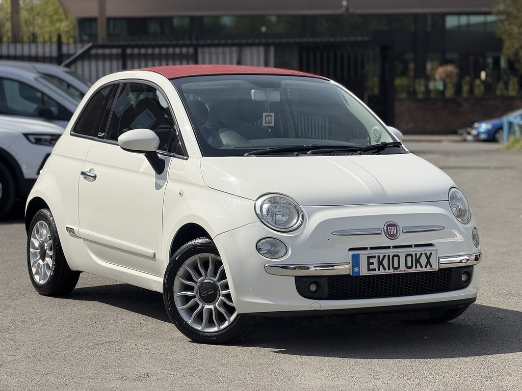Fiat 500C 1.2 Lounge Convertible Euro 5 6 White #3