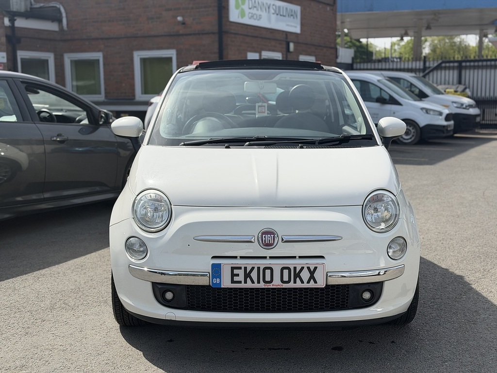 Fiat 500C 1.2 Lounge Convertible Euro 5 6 White #5