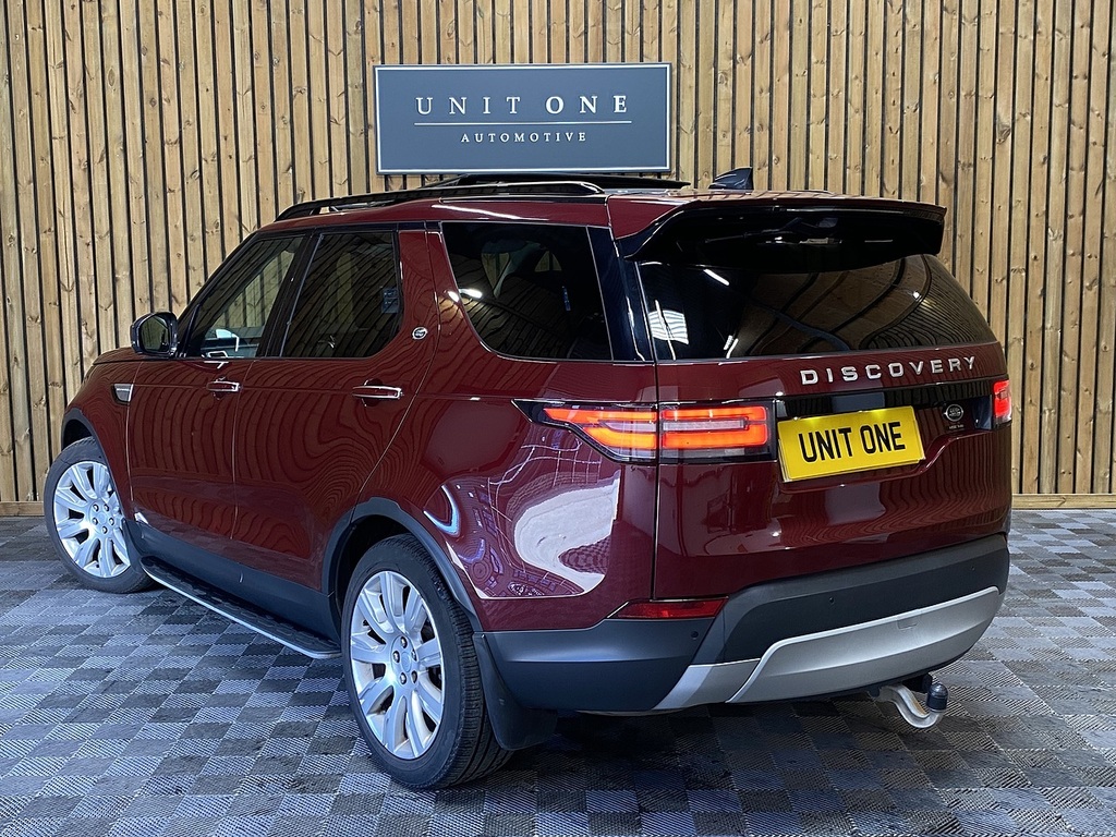 Land Rover Discovery Td V6 Hse Luxury DS67NFU Red #2