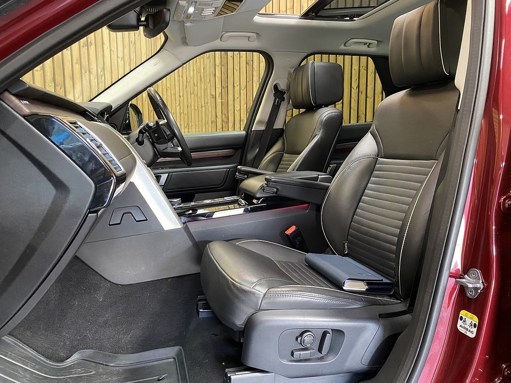 Land Rover Discovery Td V6 Hse Luxury DS67NFU Red #5