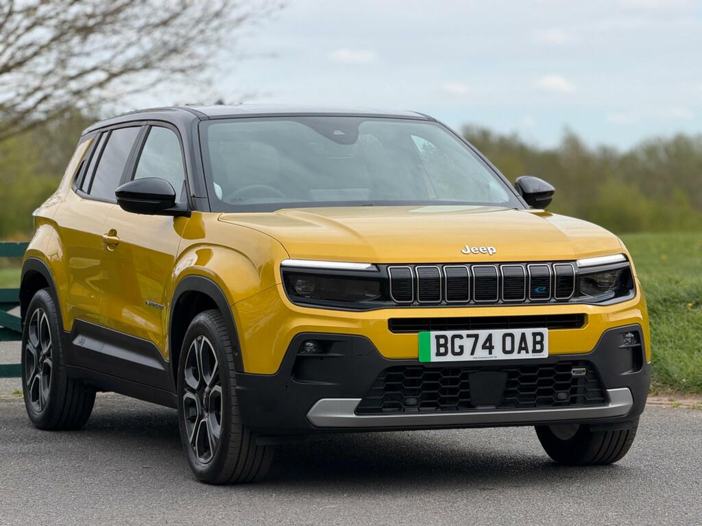 Jeep Avenger 54Kwh 1St Edition Yellow