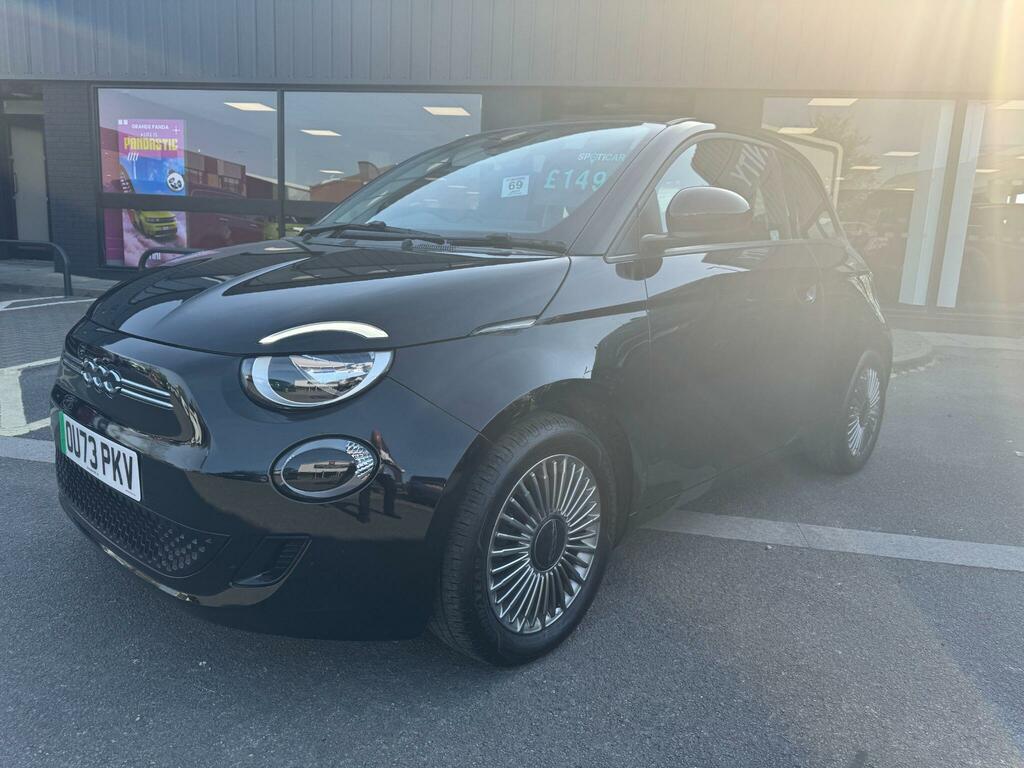 Fiat 500E 42Kwh Auto 3dr Black #3