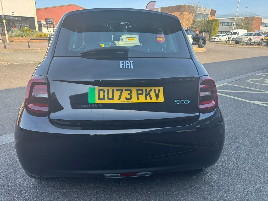 Fiat 500E 42Kwh Auto 3dr Black #5