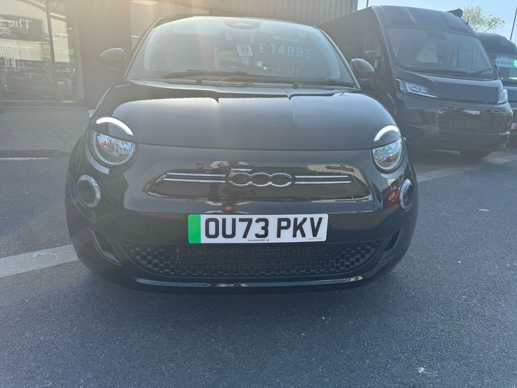 Fiat 500E 42Kwh Auto 3dr Black #2