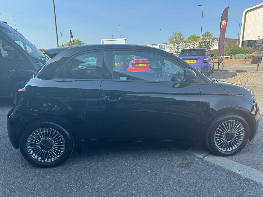 Fiat 500E 42Kwh Auto 3dr Black #4