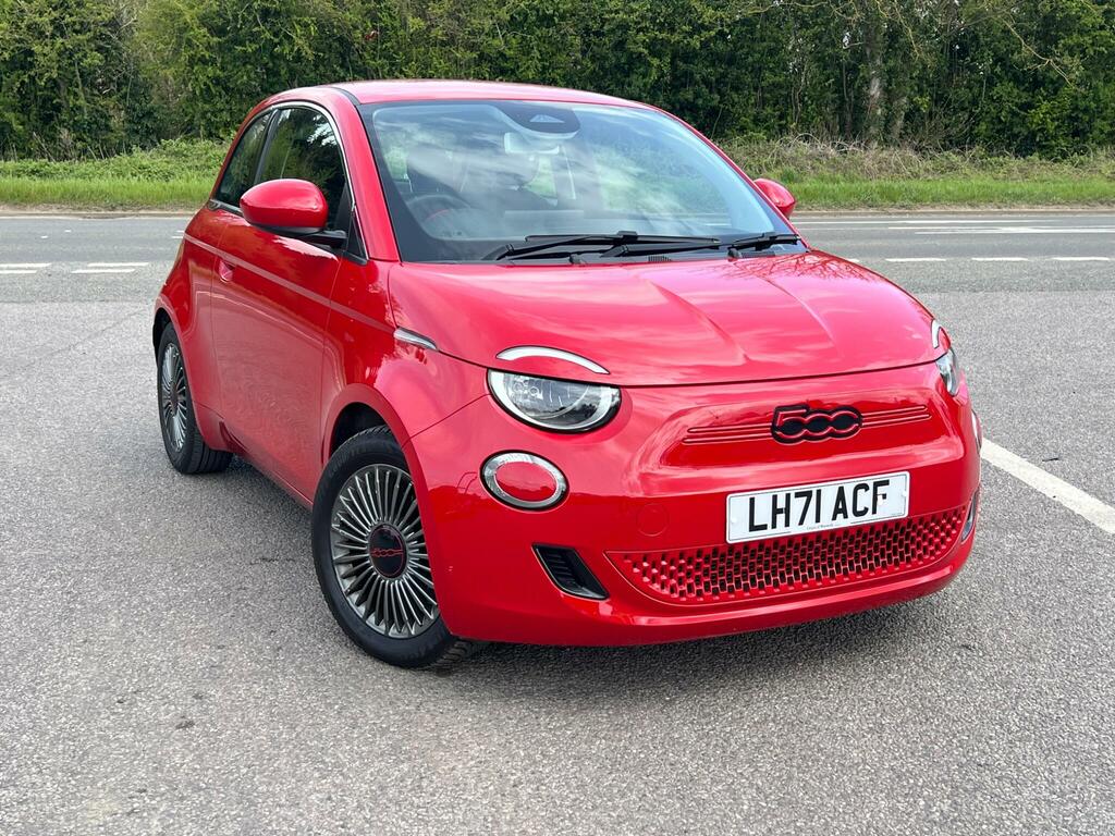 Fiat 500E 42Kwh Red Hatchback 118 Ps Red