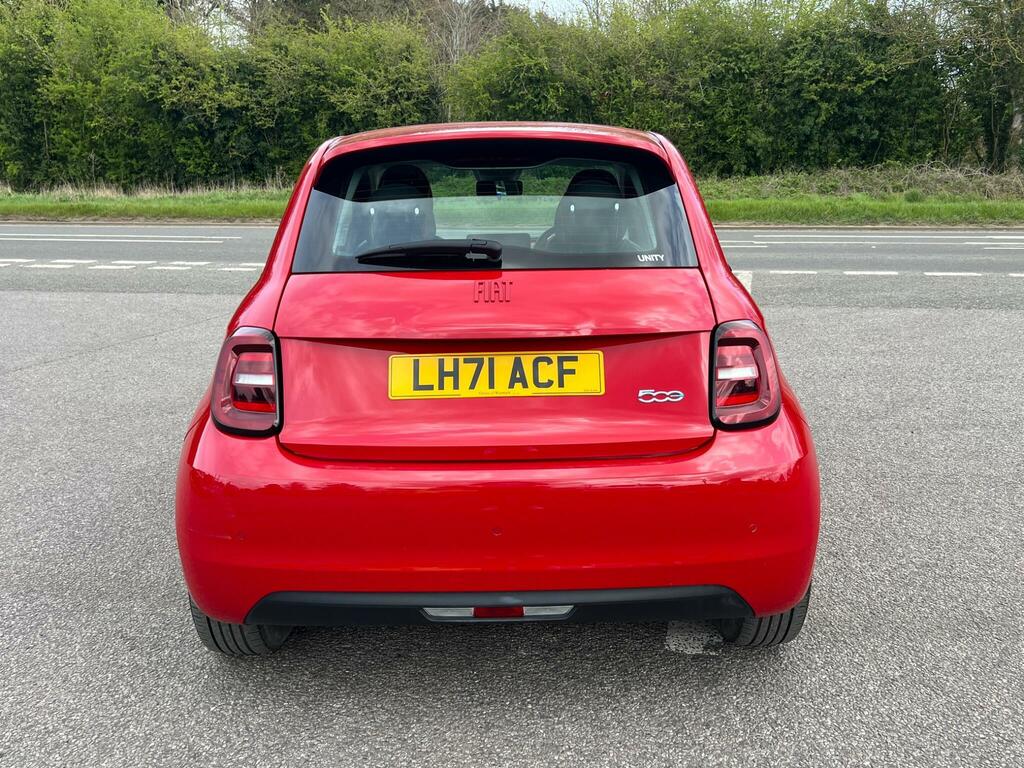 Fiat 500E 42Kwh Red Hatchback 118 Ps LH71ACF Red #6