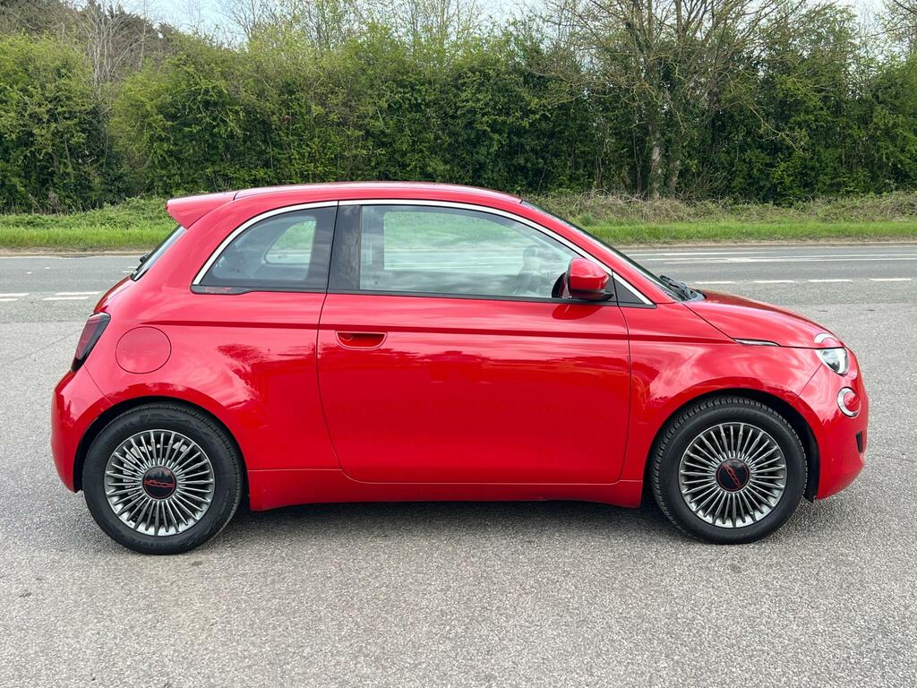 Fiat 500E 42Kwh Red Hatchback 118 Ps LH71ACF Red #3