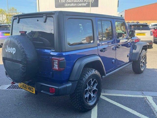 Jeep Wrangler 2.0 Gme Rubicon 4Wd Euro 6 Ss EU68HND Blue #3