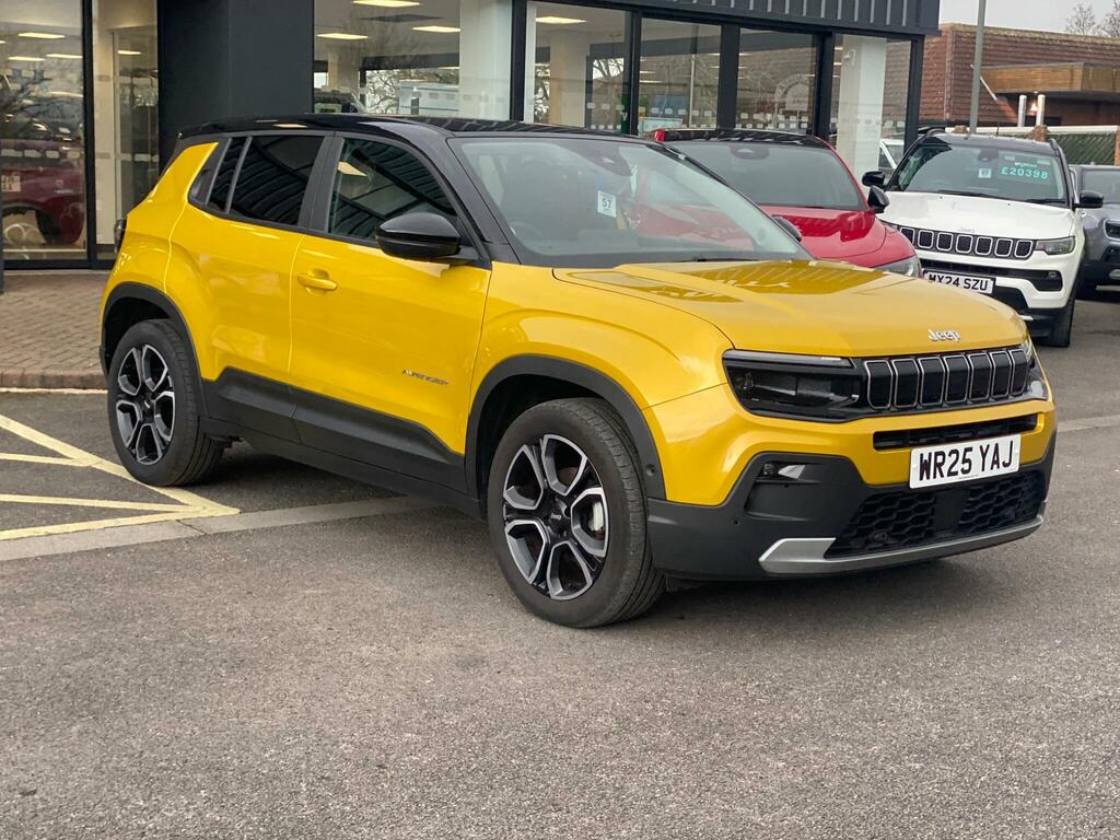 Jeep Avenger 1.2 Turbo Altitude Suv Euro 6 WR25YAJ Yellow #6