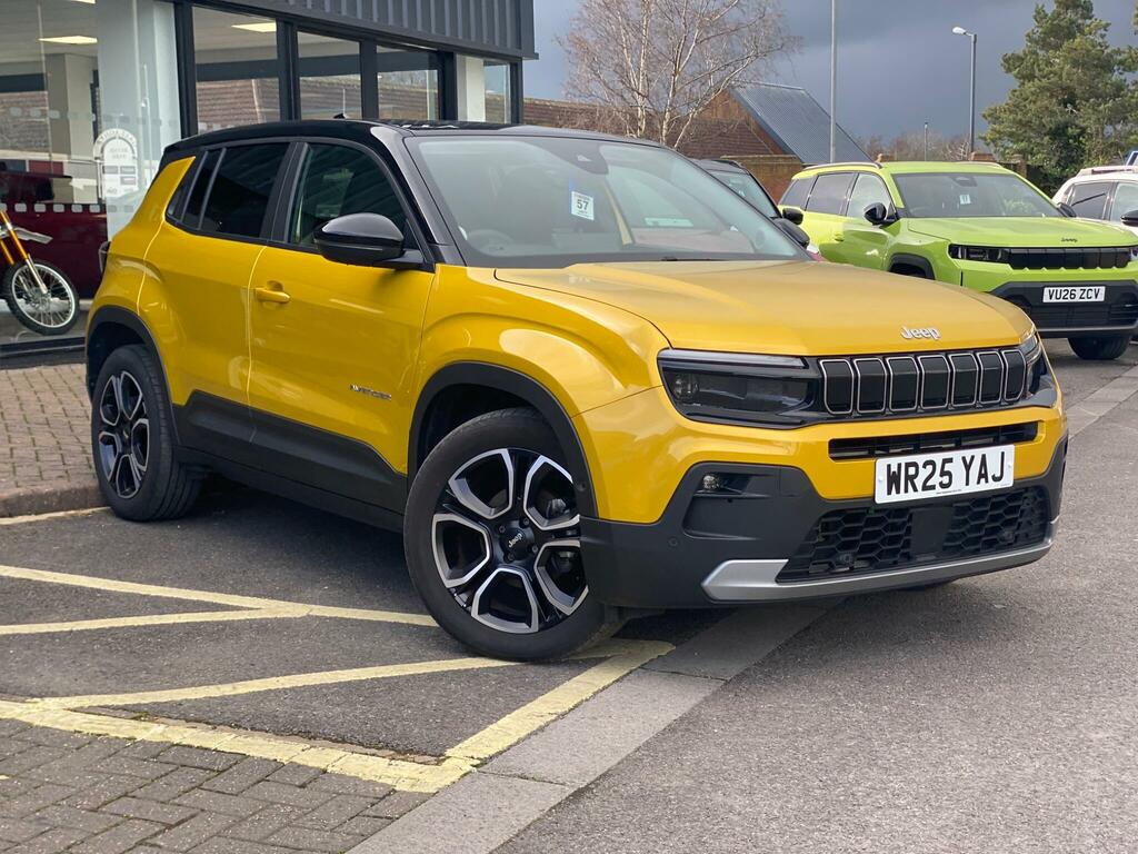 Jeep Avenger 1.2 Turbo Altitude Suv Euro 6 Yellow