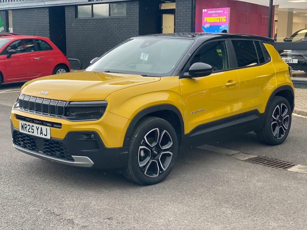 Jeep Avenger 1.2 Turbo Altitude Suv Euro 6 WR25YAJ Yellow #4