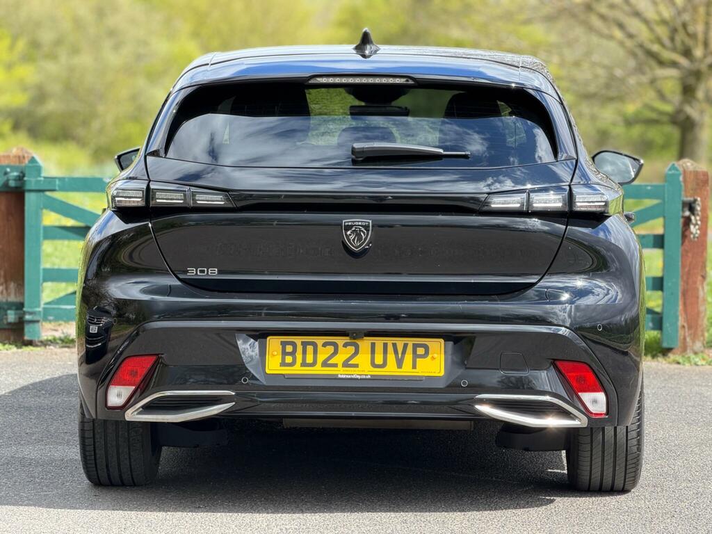 Peugeot 308 1.2 Puretech Allure Eat Euro 6 Ss BD22UVP Black #5