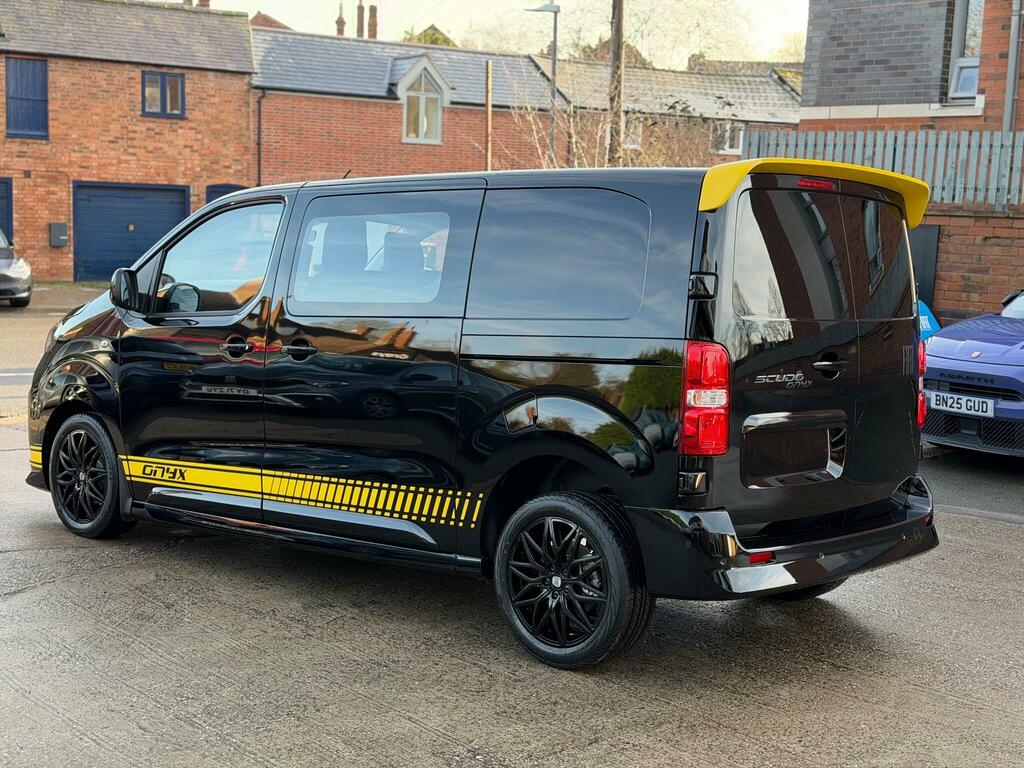 Fiat Scudo 2.0 Multijet Onyx Crew Van Double Cab 6Dr M Black #4