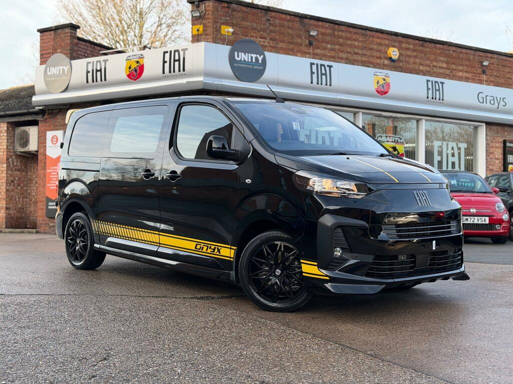 Fiat Scudo 2.0 Multijet Onyx Crew Van Double Cab 6Dr M Black