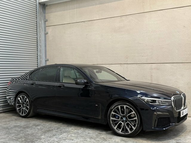 BMW 7 Series 730D Mht M Sport HN71VRR Black #2