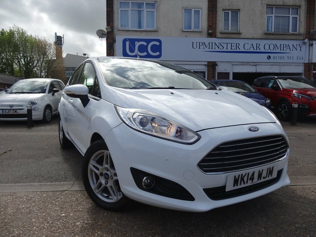 Ford Fiesta 1.0T Ecoboost Zetec Hatchback Eu WK14WJM White