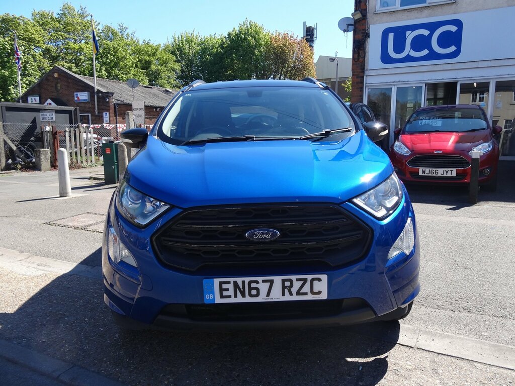 Ford Ecosport 1.0T Ecoboost St-line Suv Euro 6 EN67RZC Blue #3