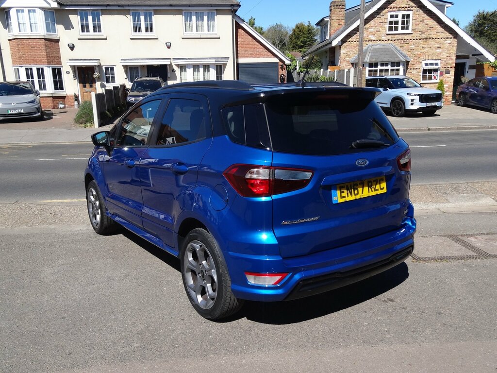 Ford Ecosport 1.0T Ecoboost St-line Suv Euro 6 EN67RZC Blue #6