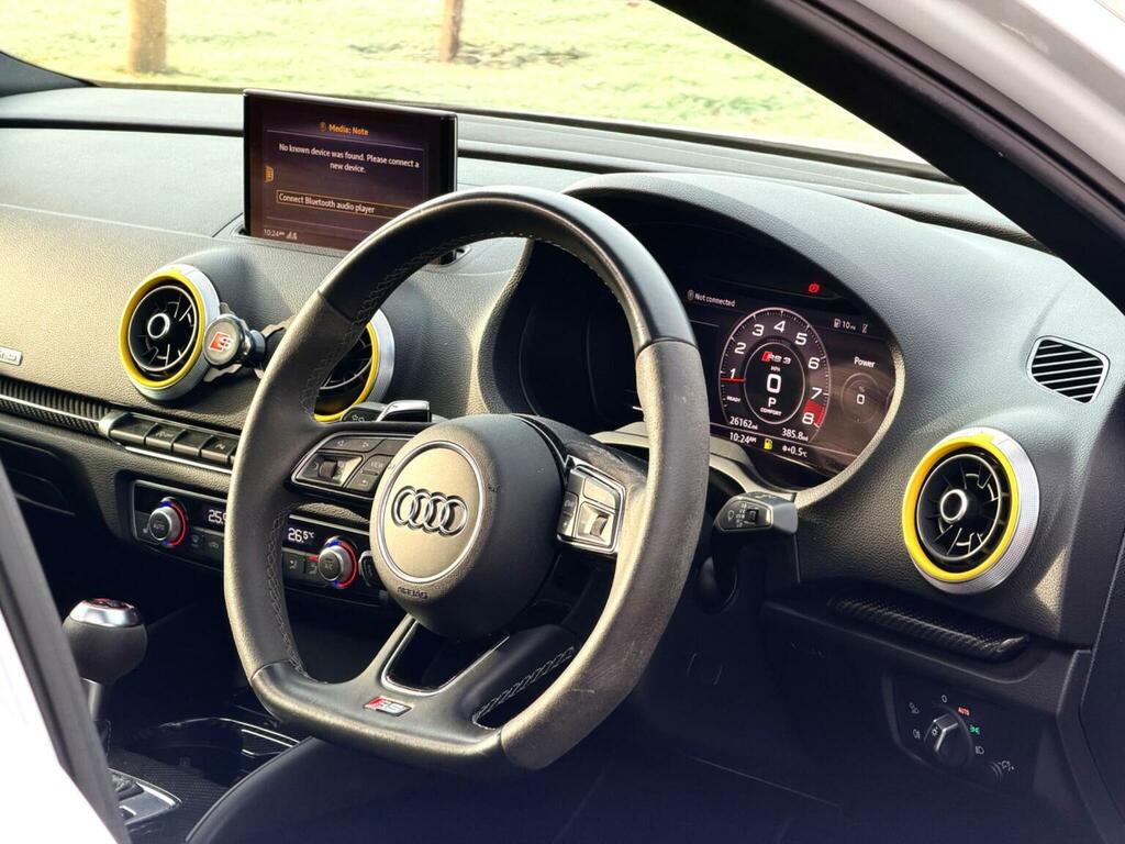 Audi RS3 2.5 Tfsi Audi Sport Edition S Tronic Quattro Euro YG69WNR White #3