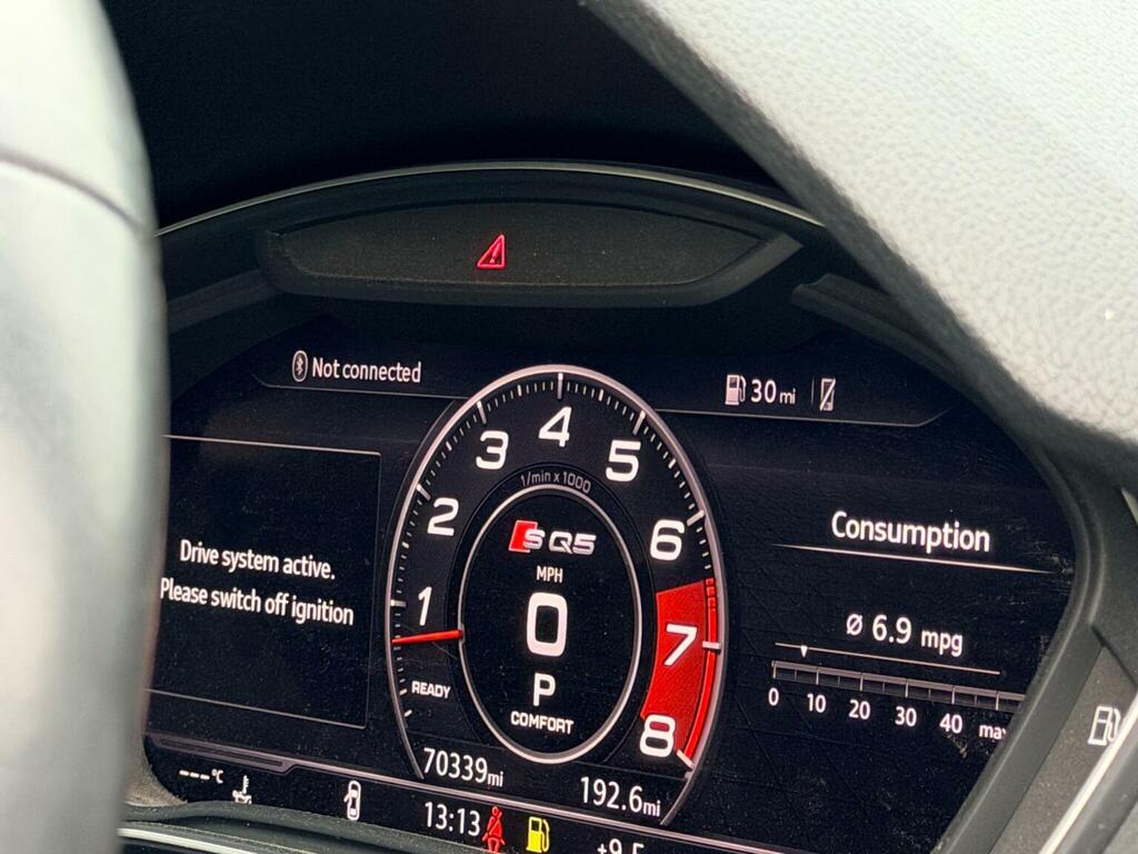 Audi SQ5 3.0 Tfsi V6 Tiptronic Quattro Euro 6 Ss NU67YVH Blue #5