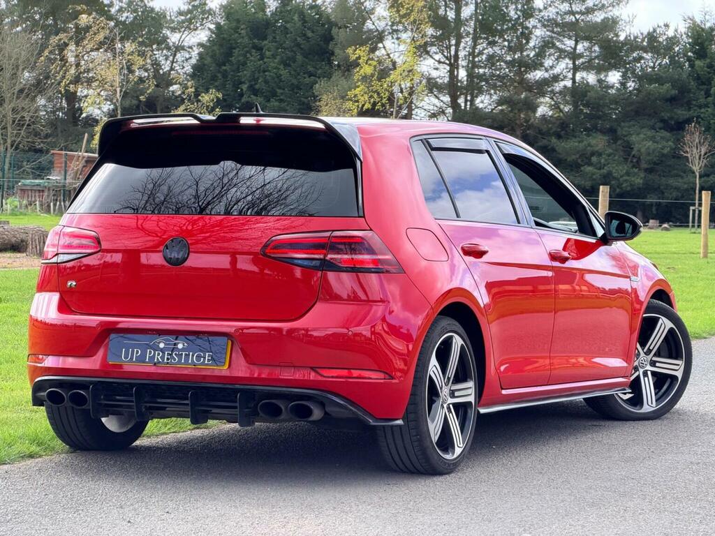 Volkswagen Golf 2.0 Tsi Bluemotion Tech R Dsg 4Motion Euro 6 Ss YG67OHO Red #2