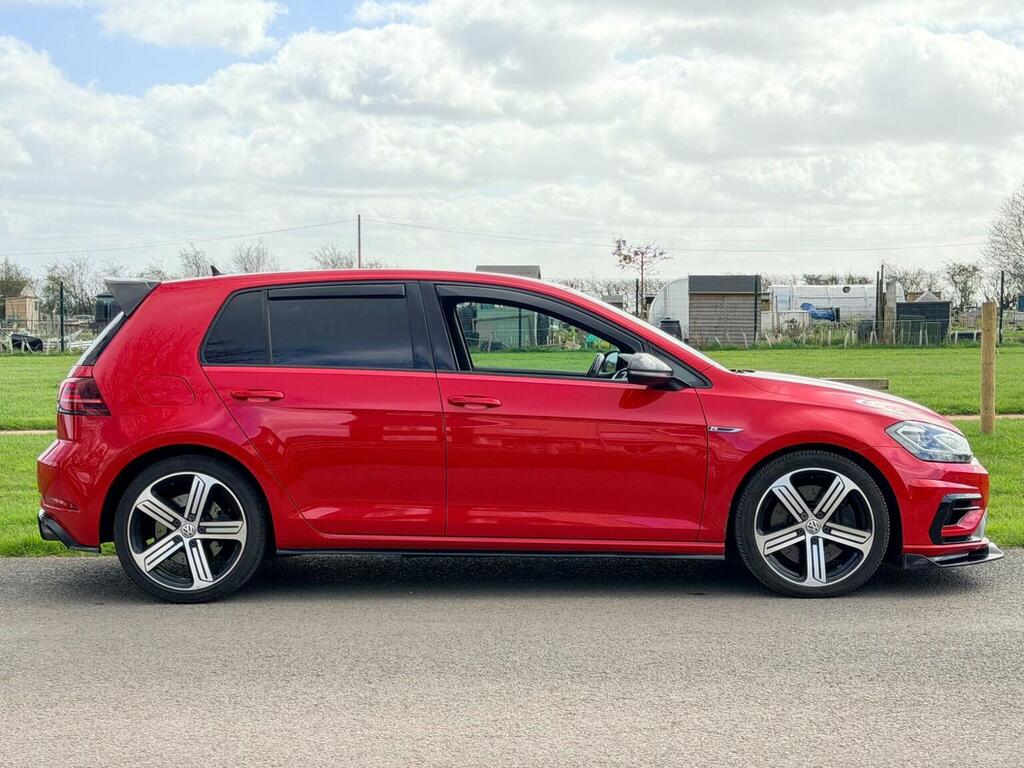 Volkswagen Golf 2.0 Tsi Bluemotion Tech R Dsg 4Motion Euro 6 Ss YG67OHO Red #6