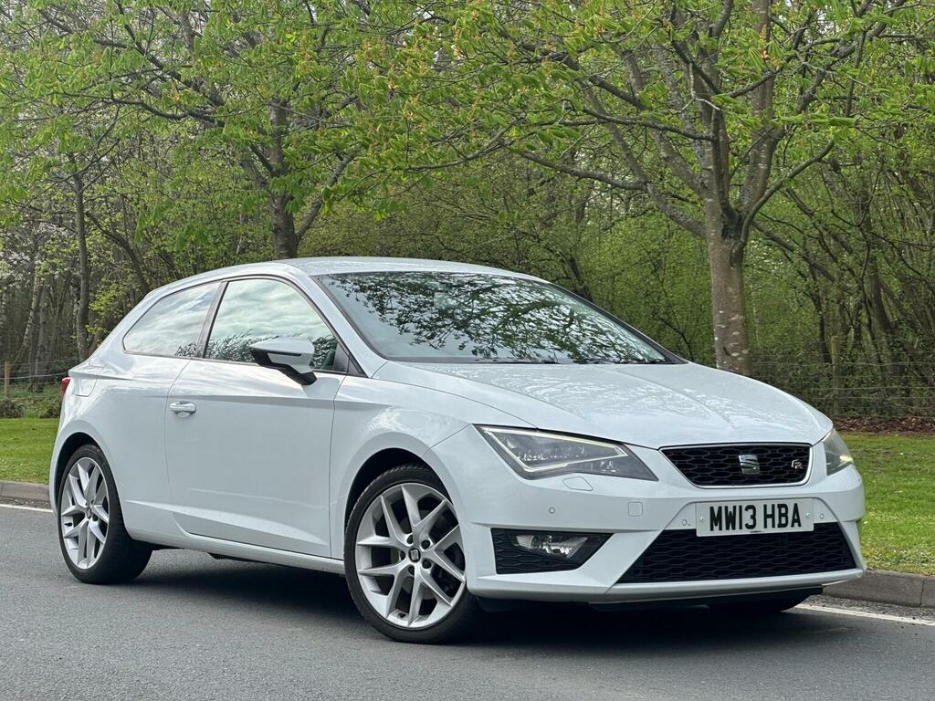 Seat Leon 1.8 Tsi Fr Sport Coupe Dsg Euro 6 Ss White