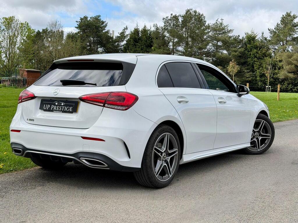 Mercedes-Benz A Class 1.3 A180 Amg Line 7G-dct Euro 6 Ss OV21LHZ White #2