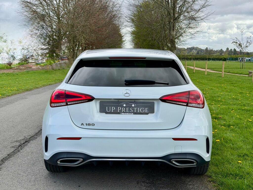 Mercedes-Benz A Class 1.3 A180 Amg Line 7G-dct Euro 6 Ss OV21LHZ White #5