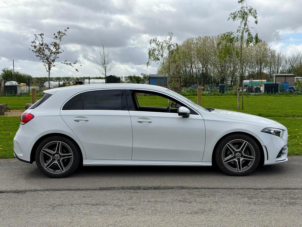 Mercedes-Benz A Class 1.3 A180 Amg Line 7G-dct Euro 6 Ss OV21LHZ White #6